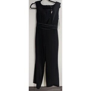 Likely Womens Maggie Black Jumpsuit Size 8 MSRP:$328